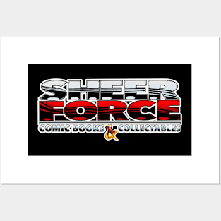 Sheer Force Comics Logo Posters and Art